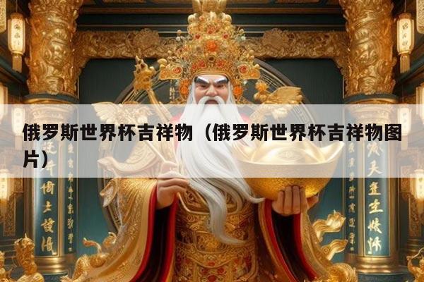 俄罗斯世界杯吉祥物（俄罗斯世界杯吉祥物图片）